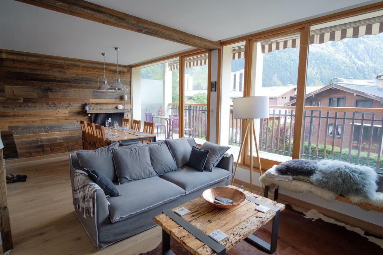 샤모니 Apartament Z Widokiem Na Mt Blanc 아파트 외부 사진